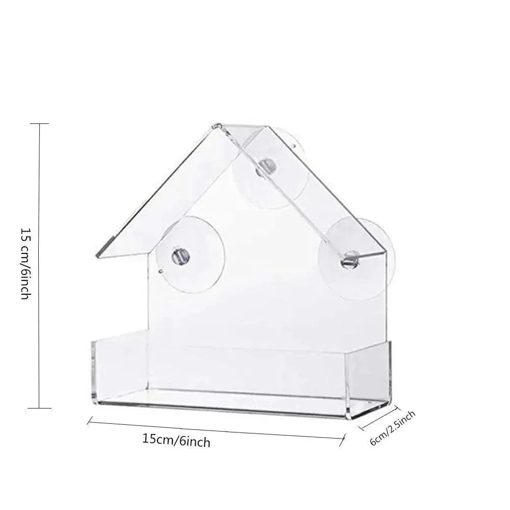 Bird Feeder Up Close Bird Watching And Pet Tray 14.5cm