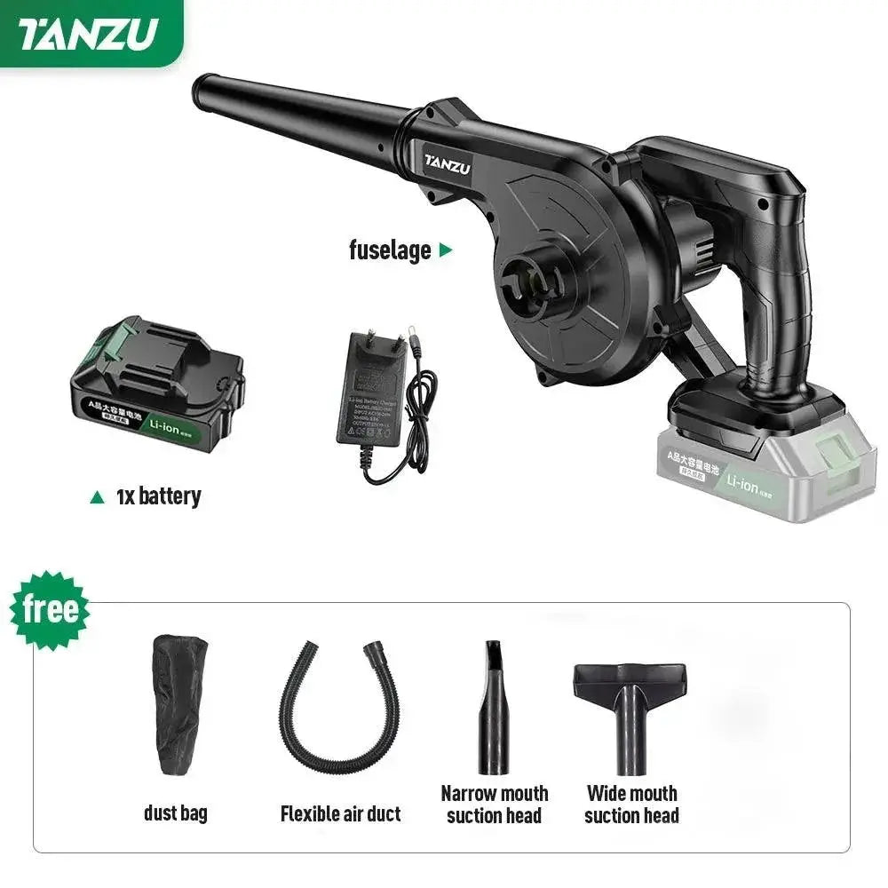 21V Cordless Blower High Power Battery Efficient Air Blowing