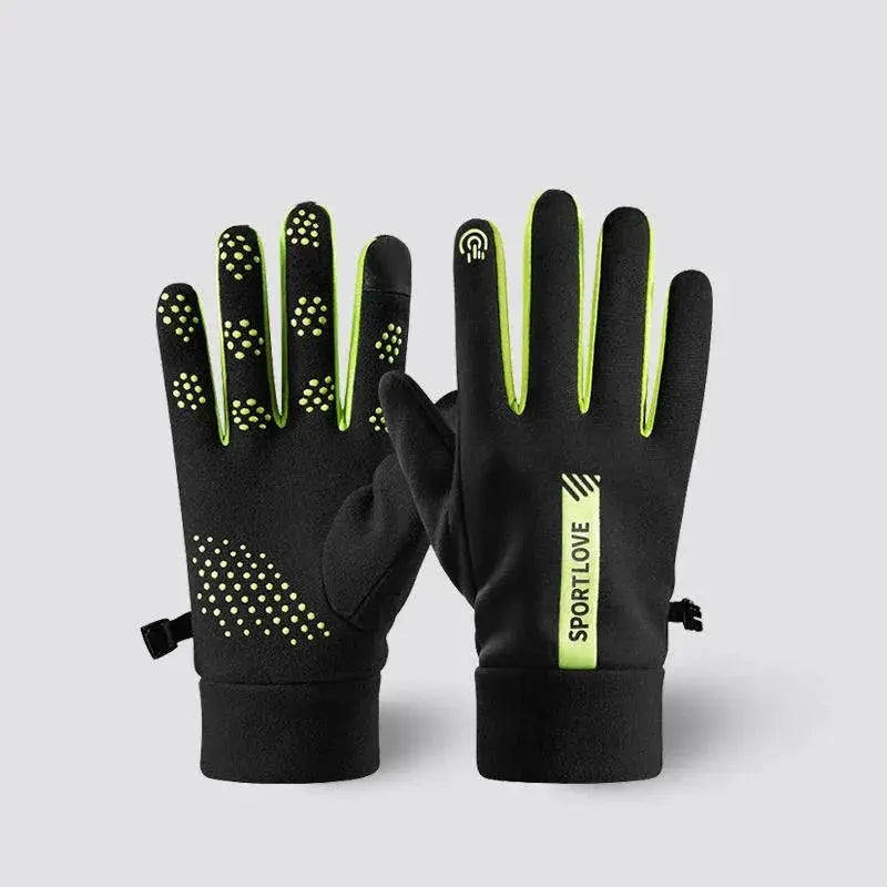 Womens Autumn Winter Sports Warm Waterproof Gloves