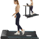 Compact Silent Treadmill For Home Use Foldable Space Saving 200Kg