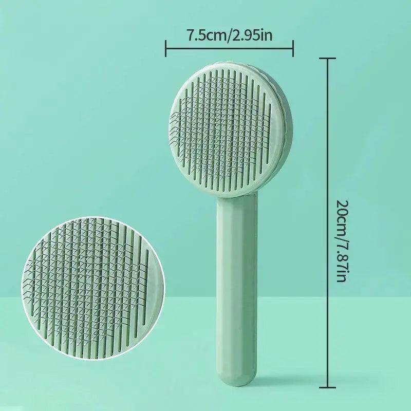 Self Cleaning Slicker Brush for Dogs — product view 9