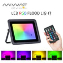 Colorful RGB Flood Light for Outdoors