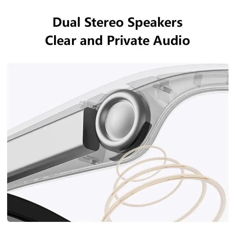 Smart Glasses Pixel Voice Assistant Remote Control Touch Photo AI — product view 5