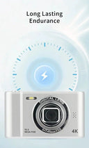 4K Travel Camera for Creators On The Go