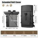 HK Rolltop Travel Backpack 15.6in Laptop