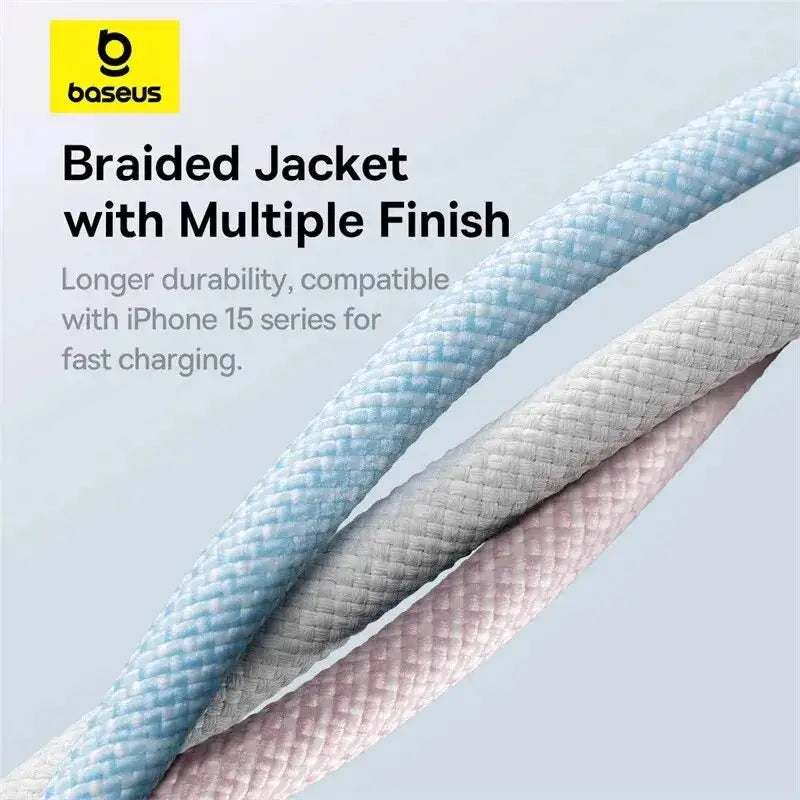 Baseus 100W Type C To USB C Cable For iPhone 18 17 16 Fast Charging Charger Cord For Macbook iPad Samsung Xiaomi Fast USB C Wire