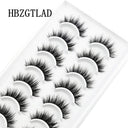 Glamorous Handmade 3D Mink Crisscross Eyelashes 10 Pairs