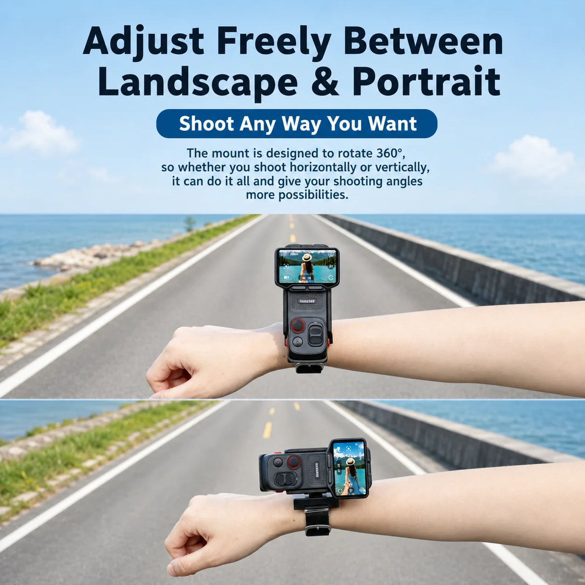 Insta360 Luna Camera Wrist Mount