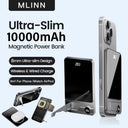 OurLum 10000mAh Ultra Slim MagSafe Power Bank With 20W Wireless Charge All Day