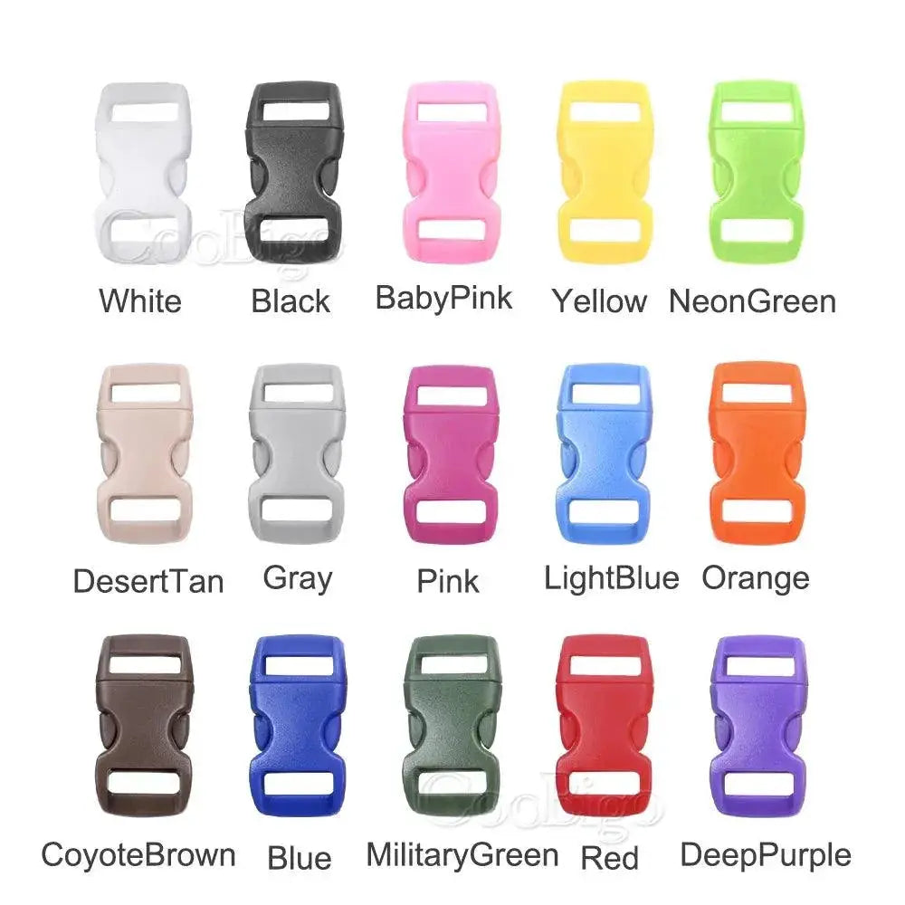 Paracord Bracelet Buckle Upgrade Colorful Release Buckles