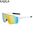 Trendy Oversized Rimless Sports Sunglasses UV400 Protection