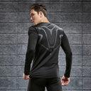 Quick Drying Tight Fitting Suit For Men's Sports Top