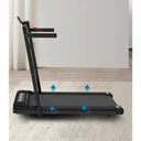 DUTRIEUX Quiet Foldable Treadmill For Home Use Indoor Running