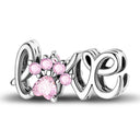 Silver Plated Charm Beads Bracelet