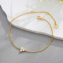 Flower Moissanite Jewelry in Sterling Silver