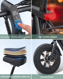 Dyu Mini Folding Fat Tire E Bike