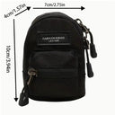 Mini Oxford Purse - Secure Zipper Compact Bag
