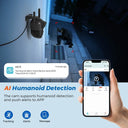 Smart Dual-Lens Outdoor Camera for Home