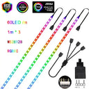 Addressable Rainbow WS2812B LED Strip for 5V ARGB Header Aura Sync MSI Mystic