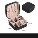 Portable Mini Jewelry Storage Box Travel Organizer Case