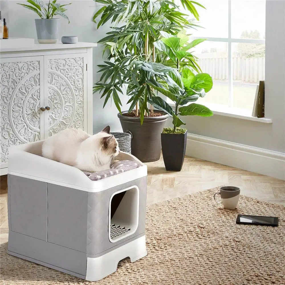 Easy Clean Cat Litter Box for Large Cats — product view 8