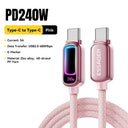 Essager Type C Cable - Fast Charging And Led Light