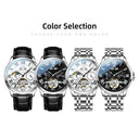 Moon Phase Luxury Men's Watch for Stylish Gentlemen's Elegance