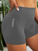 Women Yoga Shorts High Waist Seamless Comfort