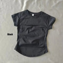 Women Fitness Tee DF Logo Lightweight Crop Top