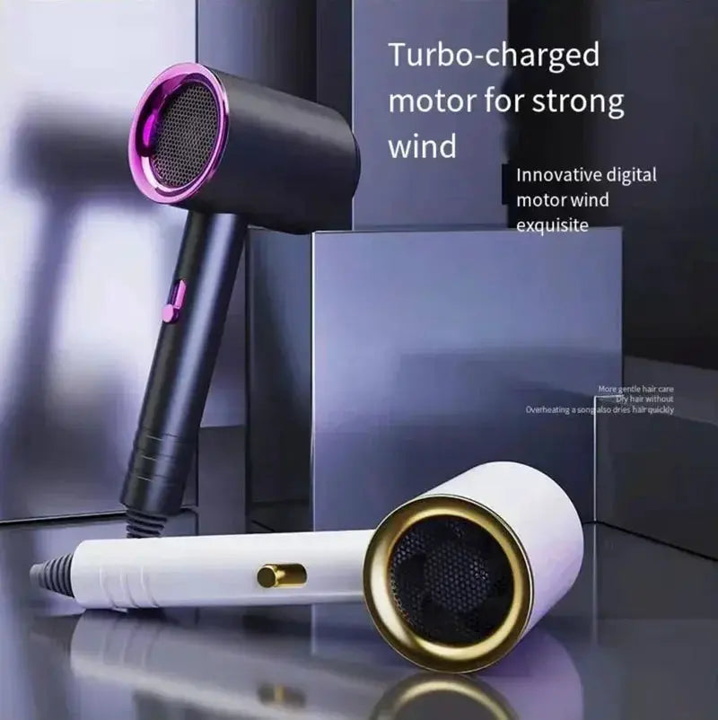Constant Temperature Hair Dryer Blue Light Negative Ion