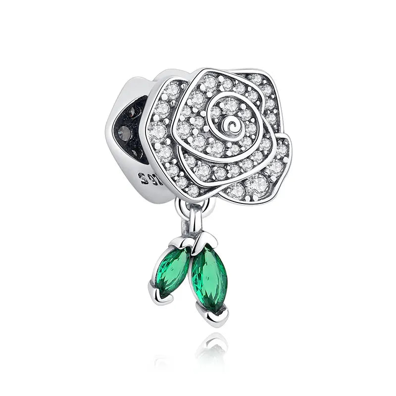 Sterling Silver Charm Firefly Butterfly
