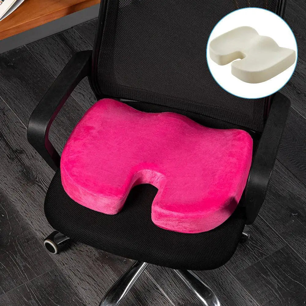 U Shape Gel Memory Foam Chair Cushion for Summer Comfort