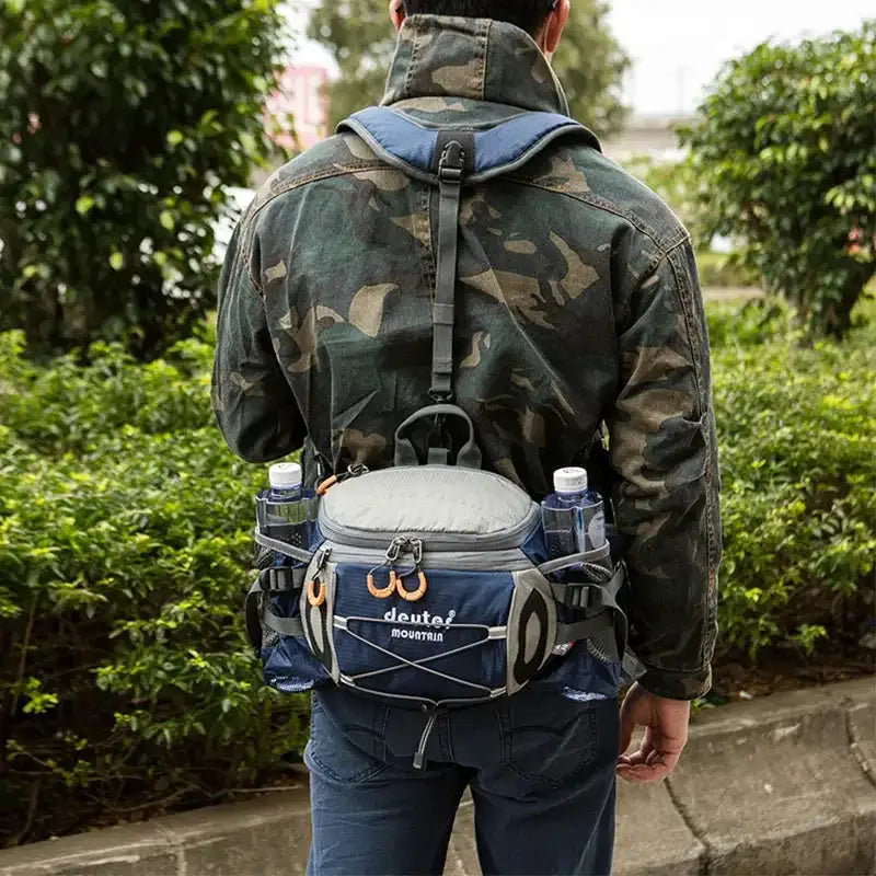 Men's Outdoor Multifunctional Waist Bag And Backpack