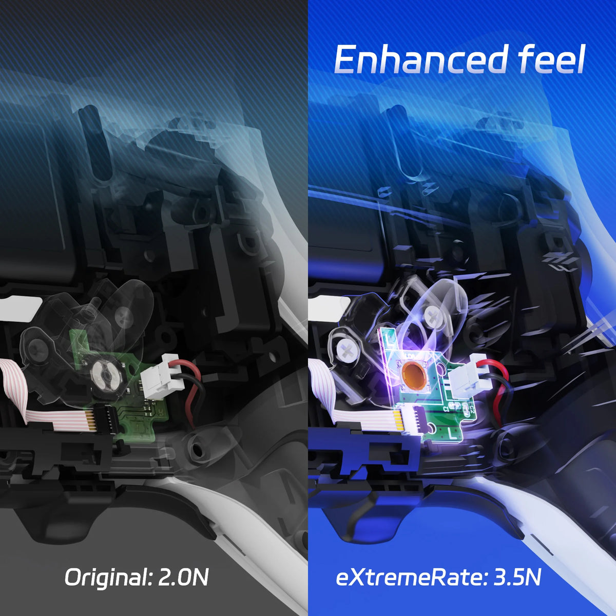 eXtremeRate Back Paddles Replacement Kit