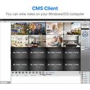 Hiseeu PoE IP CCTV Camera Outdoor Security Cam Pro Edition