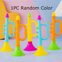 1PCS Baby Music Toys Colorful Trumpet Early Education Toy