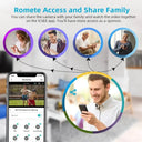 Smart Tracking Outdoor IP Camera for Home Security