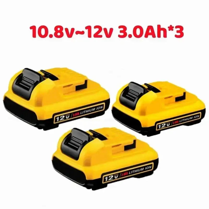 12V 3.0Ah Max Lithium Ion Battery Replacement For Tools