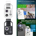 Microscope Lens LED Light Clip-On Micro Lens for Smartphones