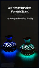 Wood Grain USB Aroma Diffuser Humidifier 300ml With LED