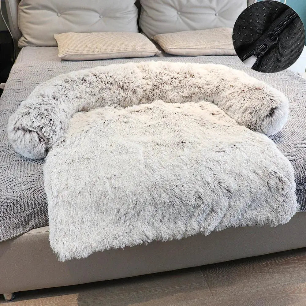 Cozy Plush Pet Bed Sofa - Large Dogs — product view 12