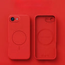 Liquid Silicone MagSafe Case - Premium Anti Slip