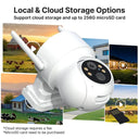 Smart Solar Outdoor Camera for Homes