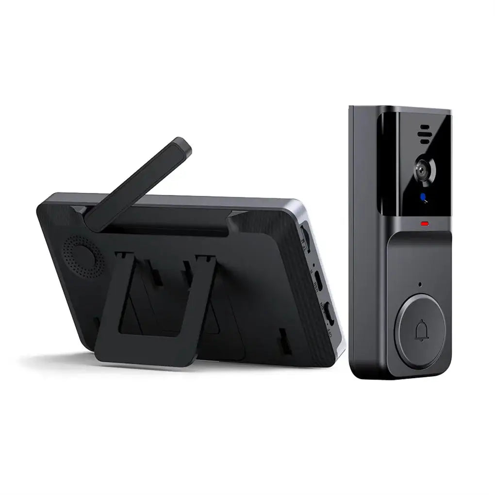 M16A Wireless Video Doorbell 4.3inch Waterproof 1080P 2.4G Video Camera IPS Screen Infrared Night Vision Doorbell