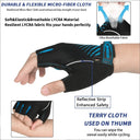 Gel-Padded Cycling Gloves for Road Rides