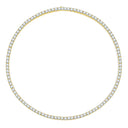 Sterling Silver Tennis Necklace