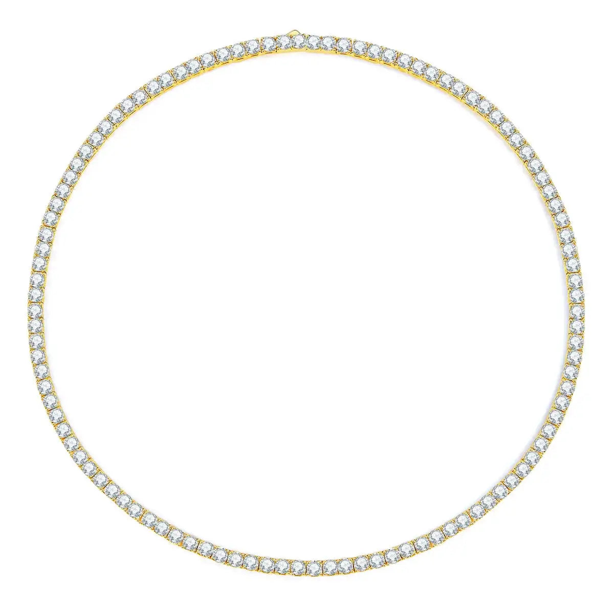 Sterling Silver Tennis Necklace — product image 4
