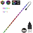 Addressable Rainbow WS2812B LED Strip for 5V ARGB Header Aura Sync MSI Mystic