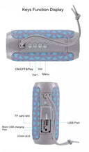 Portable Dual Bass Bluetooth Speaker