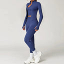 Yoga Set Seamless Fitness Suit Women 3 Piece